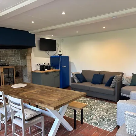 度假居 Comfortable House For 4 Guests In Saint-Come-du-Mont